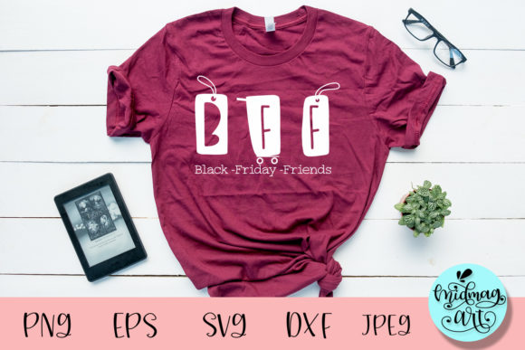 Black Friday Friends SVG: Graphics for T-Shirt Designs