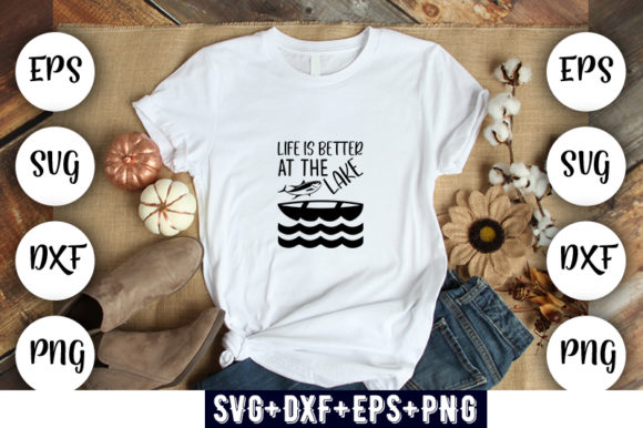 Life Is Always Better When I’m Fishing Graphics