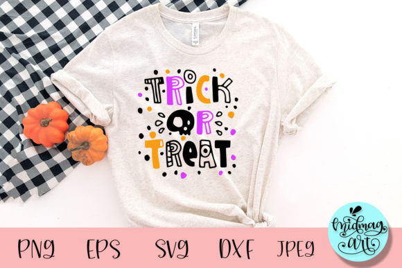 Trick or Treat SVG: Halloween Shirt SVG
